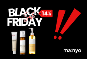 Чорна п'ятниця в Manyo - знижка 14% на все до 30 листопада